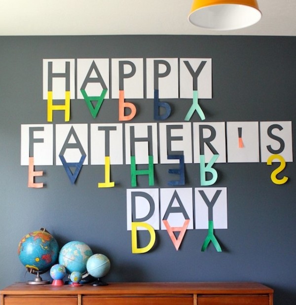 Handmade tutorial for cutting paper happy birthday wishes paper art wall stickers