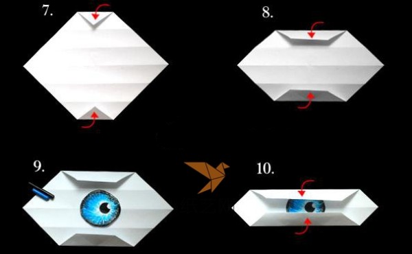 Tutorial on how to hand-make three-dimensional big eye props