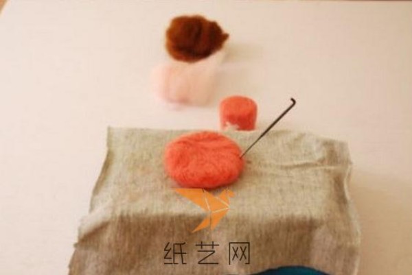 Cute Wool Felt Chopper Hat Cell Phone Chain Making Tutorial