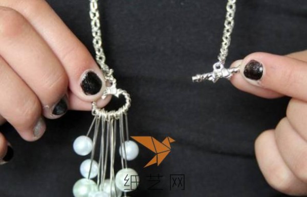 Super Beautiful DIY Pearl Pendant Necklace Making Tutorial