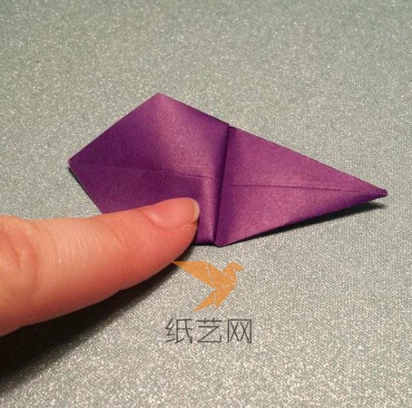 Origami snail making tutorial for children