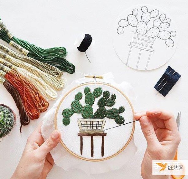 Appreciate the beautiful fresh embroidery works made by hand one stitch at a time