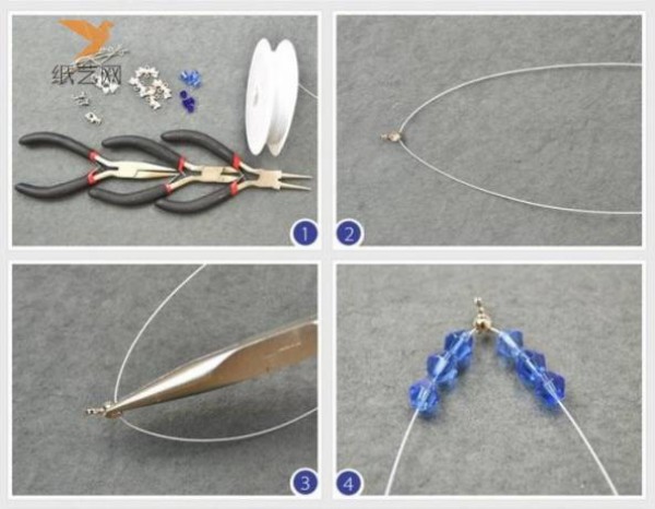 Beading Tutorial Flower Branch Butterfly Man Tingfang Necklace Beading Tutorial