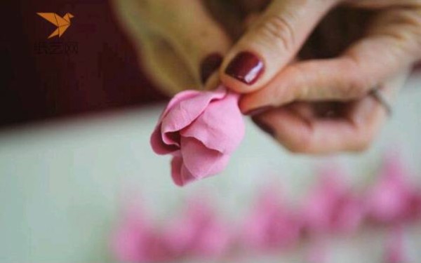 Pottery Tutorial Tutorial on Making Small Peony Flower Hairpins from Soft Clay