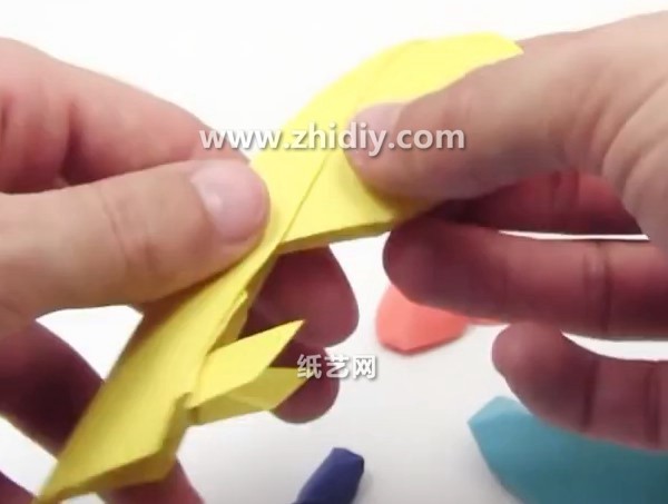 Simple origami carp handmade tutorial