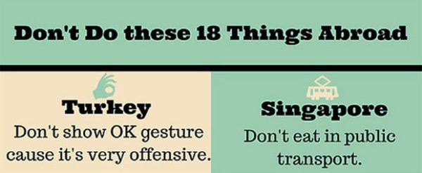 Learn the rules of travel etiquette in 18 countries so you won’t be rude