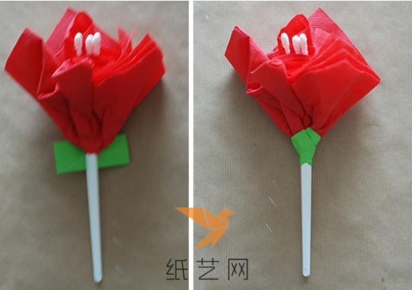 Beautiful childrens handmade paper flower Teachers Day gift making tutorial