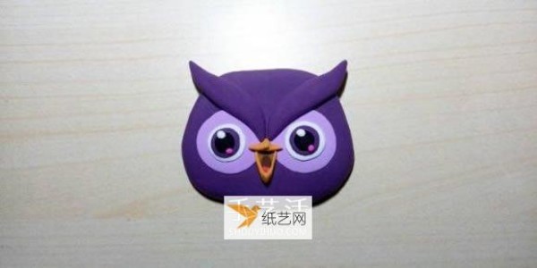 Use clay to make a super light and cute owl