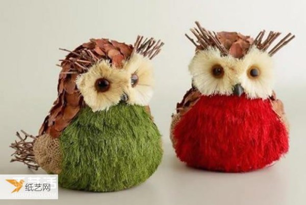 Illustrated tutorial for making a personalized owl model from waste plastic bottles