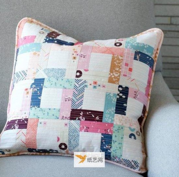 How to use patchwork to make your own fresh cushions