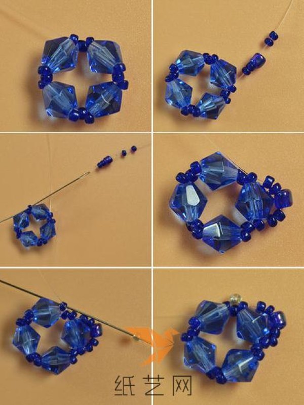 Exquisite beaded bracelet making tutorial