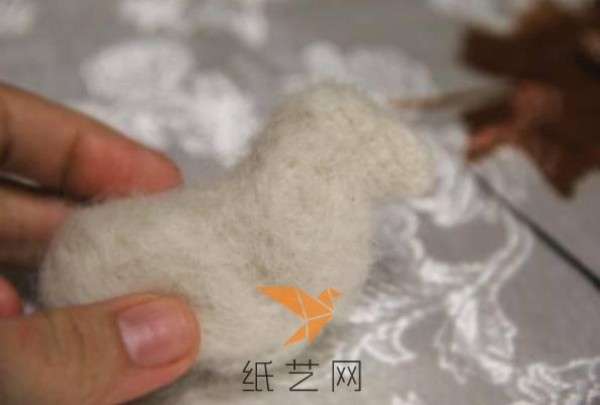 New Year Gift Wool Felt Little Sheep Making Tutorial