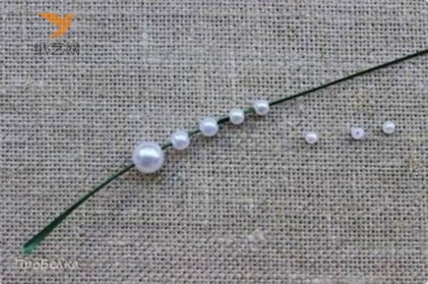 Beading Tutorial Beading Crystal Green Bell Making Tutorial