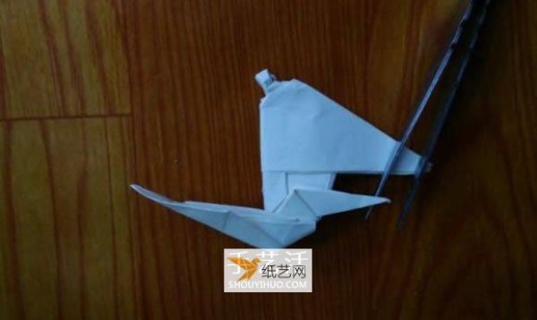 How to make a complicated rabbit using origami