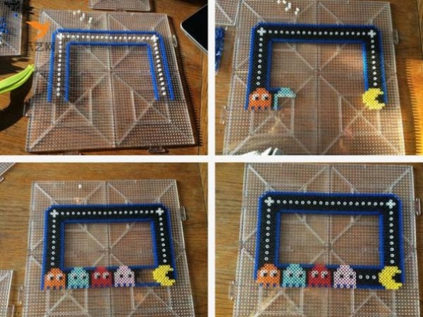 Tutorial on how to make a Pac-Man photo frame