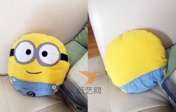 Tutorial on how to make cute handmade minion cushions