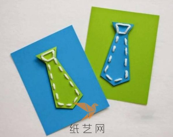 Simple and cute children’s handmade Father’s Day greeting card making tutorial