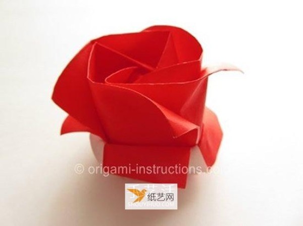 Kawasaki Rose Improved Folding Method Illustrated Tutorial