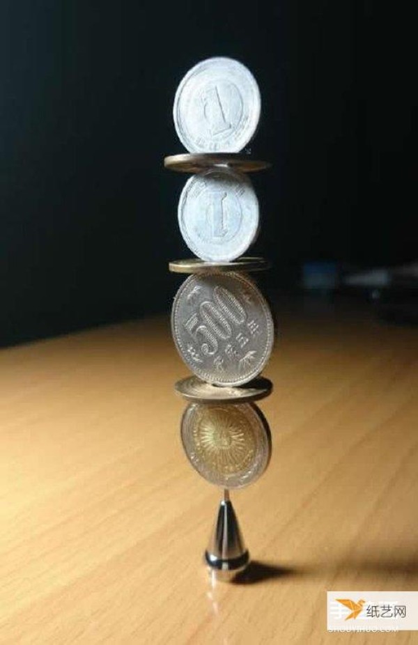 A great balancing act. The coin balancing game is very enjoyable.