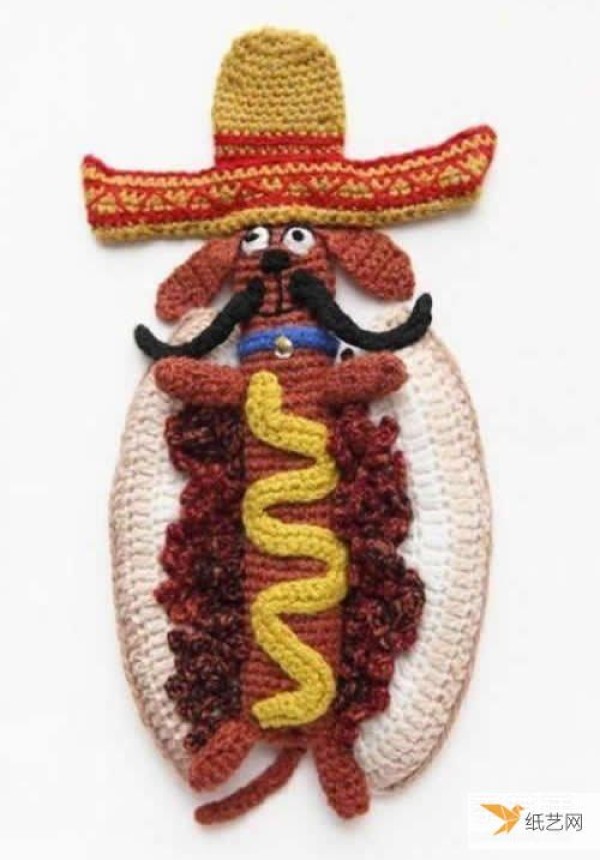 Creative and interesting food-themed knitted works that are not ordinary at all