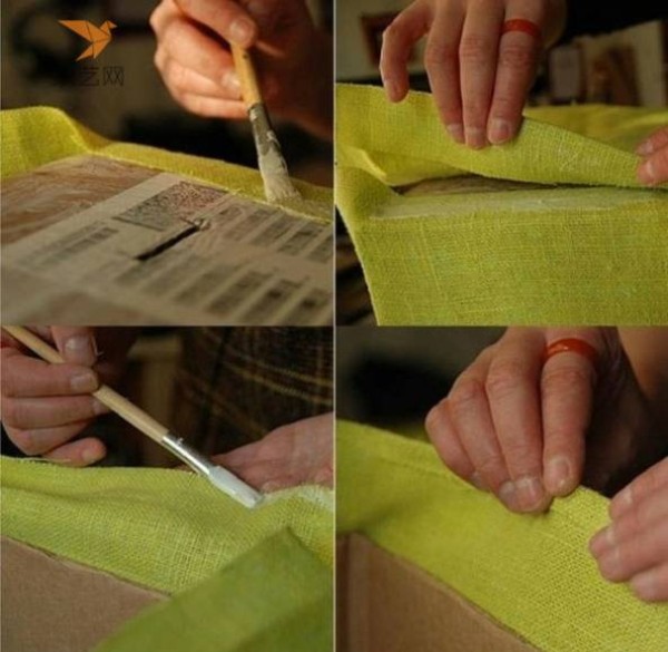 Tutorial on turning waste into treasure Tutorial on how to transform old cardboard boxes into simple and elegant storage boxes