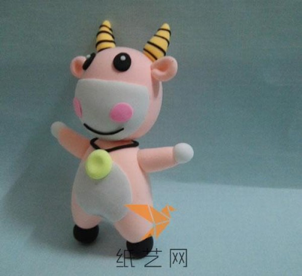 Shenzhen Metro Civilization Ambassador Cartoon Cow Clay Tutorial