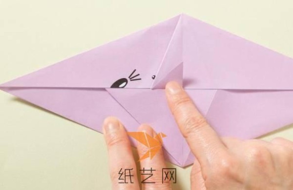 Cute childrens handmade origami little mouse origami tutorial for the New Year of the Rat