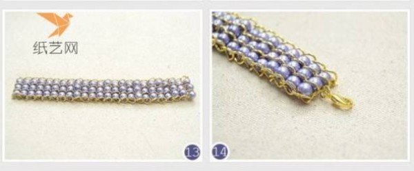 Beading TutorialJinse Nianhua Beaded Bracelet Making Tutorial