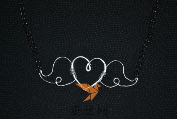 Romantic Winged Heart Necklace Making Tutorial