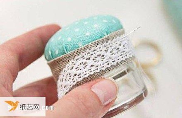 How to make cute pin plugs using discarded glass jars