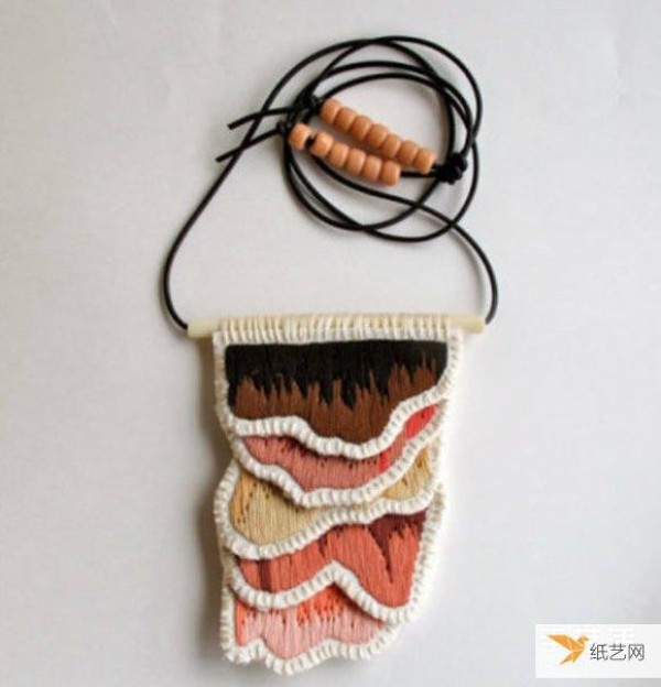 Appreciate pictures of exquisite handmade necklace pendant embroidery works