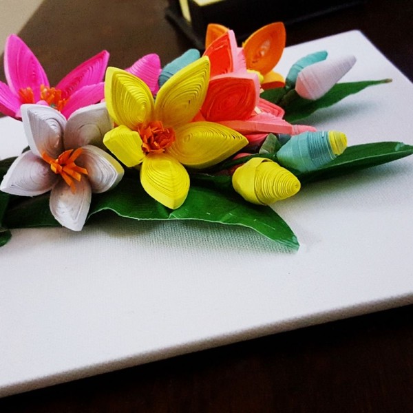 Paper quilling bouquet tutorial! Your favorite paper quilling tutorial is here! Simple lines can outline a different beauty!