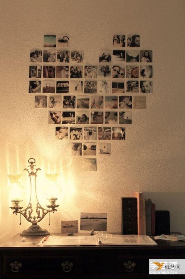 European and American girls like to make personalized decorations that enhance the texture of the room.