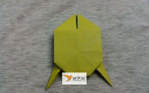 Detailed explanation of the steps of three-dimensional frog origami