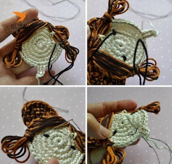 Detailed tutorial for beautiful crochet girl