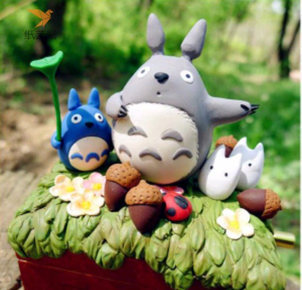 Pottery Tutorial Soft Clay Totoro Music Box Making Tutorial