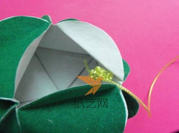 Simple paper ball flower paper flower ball Christmas decoration making tutorial