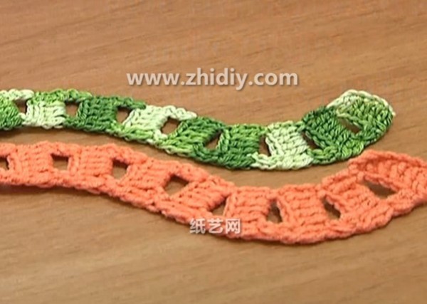 Knitting crochet snake belt hand knitting tutorial