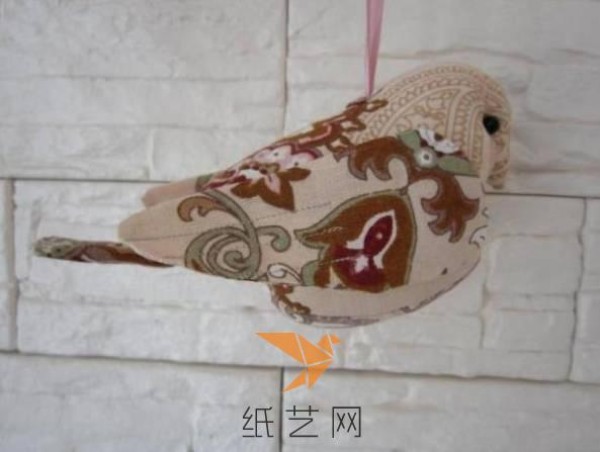 Cute fabric bird car decorations for Father’s Day gifts