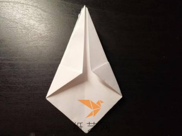 Very beautiful four-pointed star origami box making tutorial