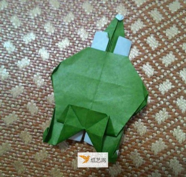 Fold Santa Claus step by step using origami