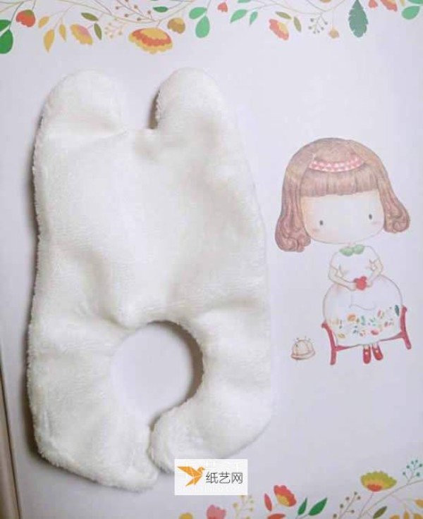 How to make a fabric bunny hand bell