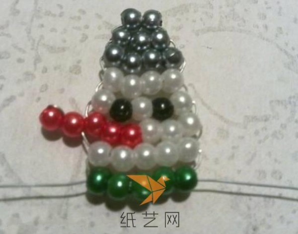 Christmas Handmade Beaded Snowman Christmas Gift Making Tutorial