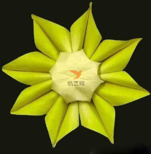 Origami Sunflower Tutorial