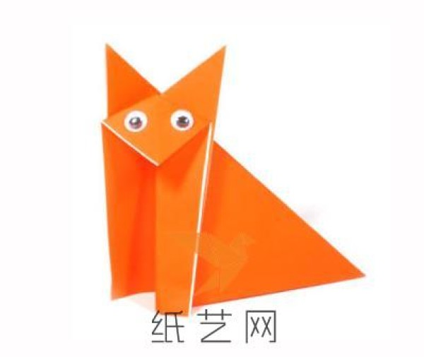 Origami Little Fox Making Tutorial for Childrens Day