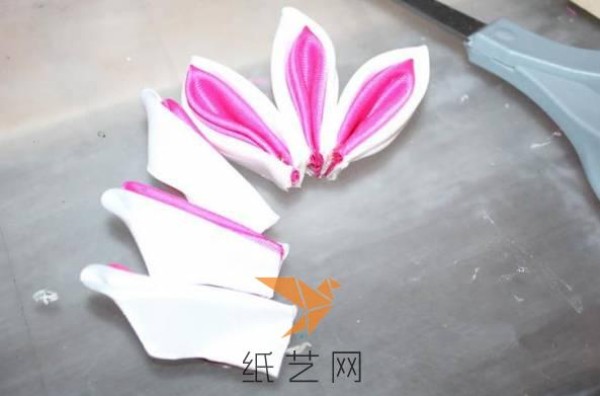 New Year Decoration Ribbon Flower Making Tutorial