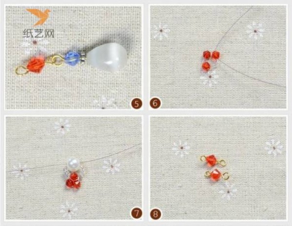 Beading Tutorial Spring Flowers Can’t Help but Worry Beaded Earrings Making Tutorial