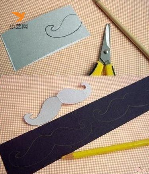 Super simple tutorial for making personalized and creative beard bookmarks