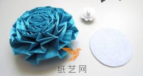 Fabric longevity flower making tutorial Fabric tutorial