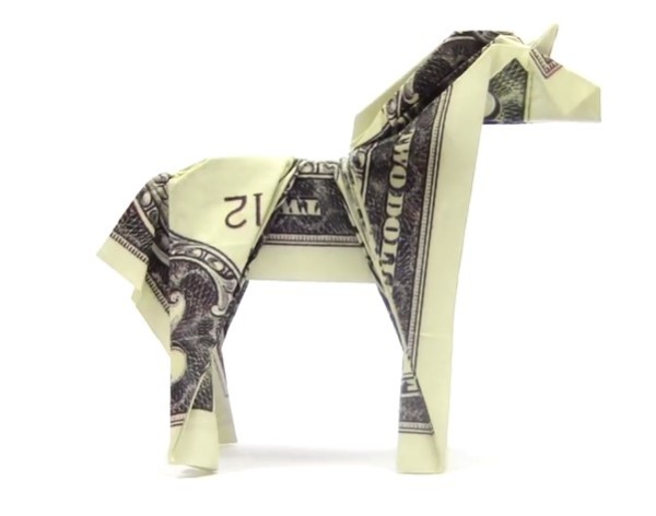 Dollar Origami Horse Origami Complete Tutorial